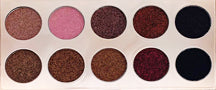 Shimmer 10 color eyeshadow palette
