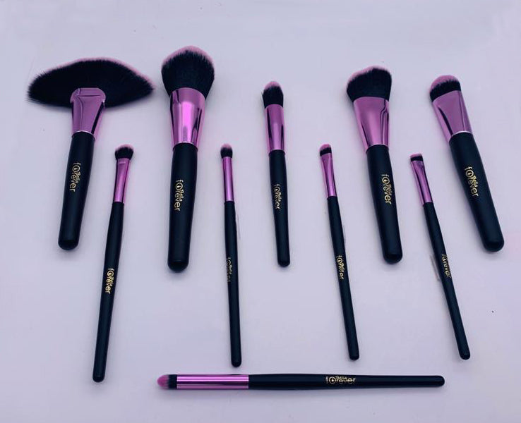 Pink Brush Sets 10 pcs